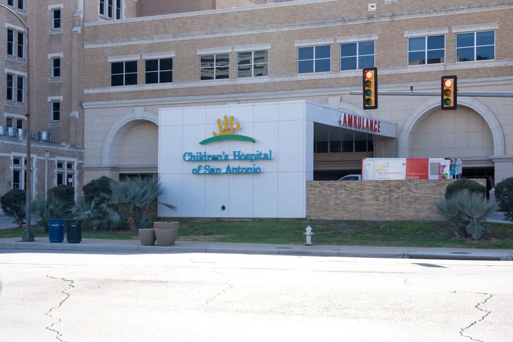 San Antonio, Texas, USA - March 16, 2022:  Children's Hospital of San Antonio in San Antonio, Texas, USA. 