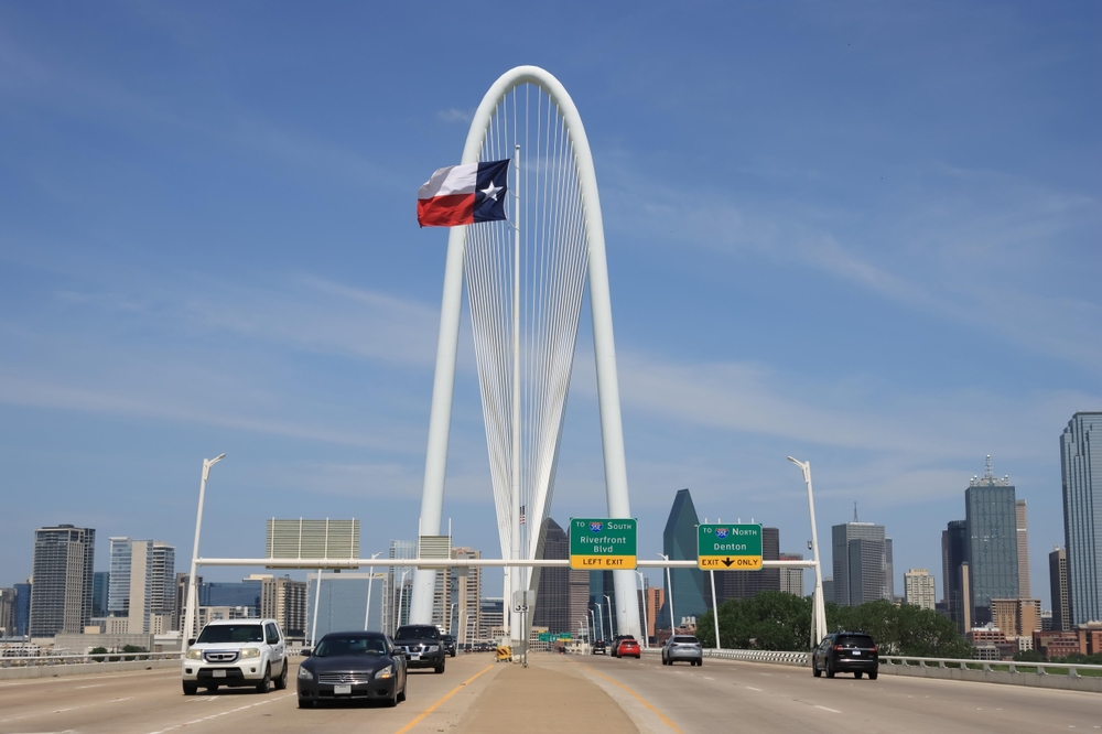 Ronald Kirk Bridge in Dallas, Texas